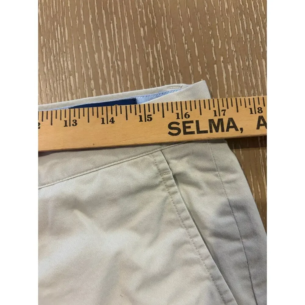 Polo Ralph Lauren Mens 34x32‎ Stretch Classic Fit Chino Pants Cotton Light Khaki